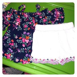 Toddler girls outfit set